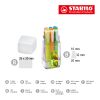 STABILO swing cool 6er Box Leuchtmarkierer 1-farbiger Tampondruck