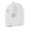 Xoopar ICE-R Einziehbares USB-C- und Lightning-Kabel 60 W 1 Meter Weiss