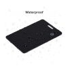 Xoopar ICE-Card Ultradünne Tracker-Karte wiederaufladbar Schwarz | Digitaldruck | Seite 1 | 64 mm x 53 mm