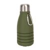 Sagaform Stig faltbare Flasche 550 ml Grün