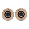 Sagaform "Gurken" Salz- und Pfeffermühle Set klein, 15 cm Schwarz | Gravur | Mühle 1 unten | 40 mm x 80 mm