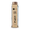 InSideOut Recycelte Glaswasserflasche ReuuZ mit Holzverschluss 650 ml Transparent | ohne Werbeanbringung | Nicht verfügbar | Nicht verfügbar