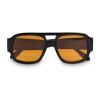 Noor Sonnenbrille UV400 Schwarz-Orange