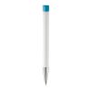 KS Apollo Metall Tip HC Weiss-Blau | 1-farbiger Tampondruck | Clip | 25 mm x 6 mm | Nicht verfügbar