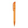 Kugelschreiber S45 Clear Transparent Orange-Orange | 1-farbiger Tampondruck | in Verlängerung vom Clip | 45 mm x 8 mm | Nicht verfügbar