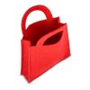 Filz-Geschenktüte 15x21cm rot | ohne Werbeanbringung | Nicht verfügbar | Nicht verfügbar