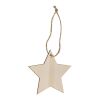 Sternförmiges Weihnachtsornament aus Holz  Natur | ohne Werbeanbringung | Nicht verfügbar | Nicht verfügbar