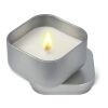 Ananda Duftkerze auf pflanzlicher Basis in recycelter Dose Silber | ohne Werbeanbringung | Nicht verfügbar | Nicht verfügbar