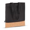 Tragetasche R-PET & Kork 35 x 40cm Schwarz | ohne Werbeanbringung | Nicht verfügbar | Nicht verfügbar
