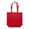 Umhängetasche Leinwand 250g/m² 41x12x43cm Rot Weiß | ohne Werbeanbringung | Nicht verfügbar | Nicht verfügbar | Nicht verfügbar