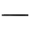 Zollstock Holz 2m Premium lackiert Schwarz