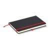 Notizbuch Iroko Hardcover Laser A5 Schwarz-Rot Weiß | ohne Werbeanbringung | Nicht verfügbar | Nicht verfügbar