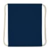 Kordelzugbeutel baumwolle OEKO-TEX® 140g/m² 35x45cm Dunkelblau