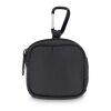 Nylon-Kopfhöreretui 6,5 x 6 cm schwarz | ohne Werbeanbringung | Nicht verfügbar | Nicht verfügbar