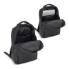 PU Osaka Laptop-Rucksack 30 x 14 x 42 cm 15 l schwarz