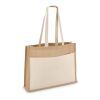Jute Tragetasche OEKO-TEX® 45 x 12 x 35cm 320g/m² Ecru | ohne Werbeanbringung | Nicht verfügbar | Nicht verfügbar