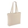 Baumwoll-Tragetasche mit Reißverschluss OEKO-TEX® 47 x 11 x 35cm 320g/m² Ecru | ohne Werbeanbringung | Nicht verfügbar | Nicht verfügbar