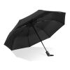 Taman Pongee 21" Faltbarer winddichter Regenschirm Auto open & close Schwarz | ohne Werbeanbringung | Nicht verfügbar | Nicht verfügbar