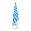 R-PET-Schnelltrocknungs-Strandtuch 100 × 180 cm, Sublimationsdruck Blau Weiss | ohne Werbeanbringung | Nicht verfügbar | Nicht verfügbar