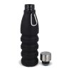 Faltbare Wasserflasche 550 ml Schwarz