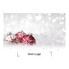 Classic Wand-/Tisch-Adventskalender – personalisierbares STANDARDMOTIV weiß | Weihnachtskugel