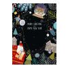 Werbeeinleger Adventskalender - personalisierbares STANDARDMOTIV Santa-Rahmen