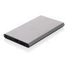 4.000mAh Type-C Powerbank aus RCS recyeltem ABS & Aluminium grau | ohne Werbeanbringung | Nicht verfügbar | Nicht verfügbar