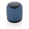 Kabelloser Mini-Lautsprecher aus Aluminium blau | ohne Werbeanbringung | Nicht verfügbar | Nicht verfügbar
