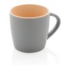 Keramiktasse innen coloriert, 300ml braun-grau | ohne Werbeanbringung | Nicht verfügbar | Nicht verfügbar
