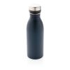 Deluxe Wasserflasche aus RCS recyceltem Stainless-Steel navy blau | ohne Werbeanbringung | Nicht verfügbar | Nicht verfügbar