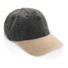 BEAU AWARE™ Two-Tone 6-Panel-Cap aus washed Cotton-Twill schwarz | ohne Werbeanbringung | Nicht verfügbar | Nicht verfügbar | Nicht verfügbar