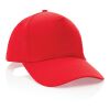 Impact 5 Panel Kappe aus 190gr rCotton mit AWARE™ Tracer rot | ohne Werbeanbringung | Nicht verfügbar | Nicht verfügbar | Nicht verfügbar