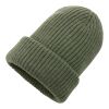 Impact AWARE™ Polylana® doppelt gestrickte Mütze grün | ohne Werbeanbringung | Nicht verfügbar | Nicht verfügbar | Nicht verfügbar
