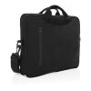 "Laluka AWARE™ 15.4"" Laptop-Tasche aus recycelter Baumwolle schwarz | ohne Werbeanbringung | Nicht verfügbar | Nicht verfügbar | Nicht verfügbar