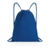 Impact AWARE™ recycelter Baumwoll-Sportbeutel 145gr blau | ohne Werbeanbringung | Nicht verfügbar | Nicht verfügbar | Nicht verfügbar