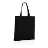 Impact AWARE™ recycelte Baumwolltasche 145gr mit Boden schwarz | ohne Werbeanbringung | Nicht verfügbar | Nicht verfügbar | Nicht verfügbar