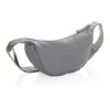 Crescent AWARE™ RPET Half-Moon Sling Tasche Silbergrau | ohne Werbeanbringung | Nicht verfügbar | Nicht verfügbar | Nicht verfügbar