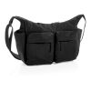 KENTO URBAN gepolsterte Crossover-Tasche aus RCS rec. Nylon schwarz