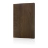 Kavana A5 Notizbuch mit Holz-Print dunkelbraun | ohne Werbeanbringung | Nicht verfügbar | Nicht verfügbar