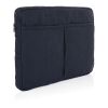 "Laluka AWARE™ 15,6"" Laptoptasche aus recycelter Baumwolle" marineblau | ohne Werbeanbringung | Nicht verfügbar | Nicht verfügbar | Nicht verfügbar
