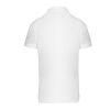 Herren Piqué Cotton Polo weiß | L | ohne Werbeanbringung