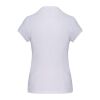 Damen Piqué Cotton Polo weiß | 3XL