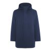 Dome wattierte Parka-Jacke Unisex Navy Blue | S