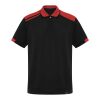 Samurai Kurzärmeliges Poloshirt mit antibakterieller Wirkung, 160 g/m2, unisex Standard | schwarz-rot | 2XL | ohne Werbeanbringung | Nicht verfügbar | Nicht verfügbar | Nicht verfügbar