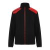 Terrano Mikrofleecejacke, unisex Standard | schwarz-rot | 2XL | ohne Werbeanbringung | Nicht verfügbar | Nicht verfügbar