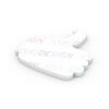 Haftnotizblock Form 100 × 72 mm formgestanzt 69 × 66 mm | ohne Werbeanbringung | 50.0 | Daumen
