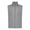 IQONIQ Meru Herren Bodywarmer aus recyceltem Polyester Silbergrau | S | ohne Werbeanbringung | Nicht verfügbar | Nicht verfügbar | Nicht verfügbar