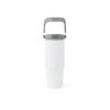 VINGA Eos Trek 880ml Flasche aus RCS rec. Stainless-Steel weiß-anthrazit | ohne Werbeanbringung | Nicht verfügbar | Nicht verfügbar