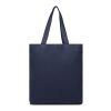VINGA Hilo AWARE™ Tragetasche aus recyceltem Canvas navy blau