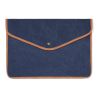 VINGA Bosler 14" Laptop-Tasche aus GRS recyceltem Canvas navy blau | ohne Werbeanbringung | Nicht verfügbar | Nicht verfügbar